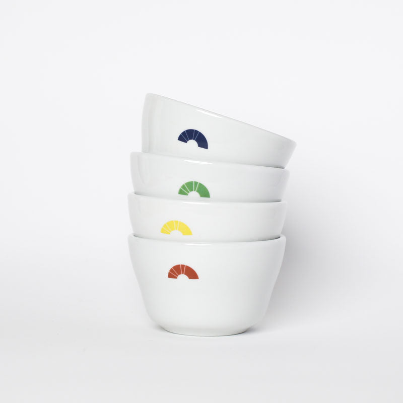 'Rainbow' Cupping Bowls - Set of 4