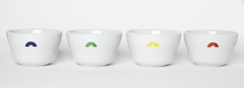 'Rainbow' Cupping Bowls - Set of 4